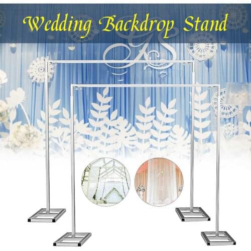 10ft X20ft Heavy Duty Adjustable Backdrop Stand,Pipe and Drape Kit Wedding Photography Backdrop Stand
