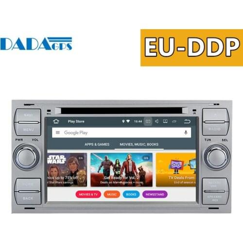 Silver Android 8.0 Car dvd multimedia player Radio head unit For Ford Focus 2007 2008 2009 2010 gps navigation Stereo octa core