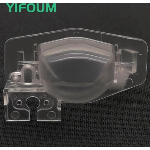 YIFOUM Car Rear View Camera Bracket License Plate Lights Housing For Honda Odyssey Accord Crosstour CRV Fit jazz HRV CRZ CRX