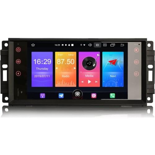 7" Android 10.0 OS Car Multimedia GPS Radio System Player for Chrysler 300C 2008-2010 Aspen 2007-2010 Town & Country 2008-2010