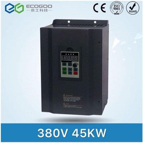 Free Shipping-High Quality 45KW/3 Phase 380V/91A Frequency Inverter-Vector control 45KW Frequency Drive/ Vfd 45KW