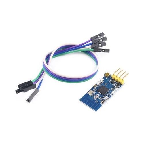 CC2530 2.4G WIFI Wireless UART Serial Transceiver Receiver Module Board with 4Pin Jumper Wire 30mA 3V 5.5V