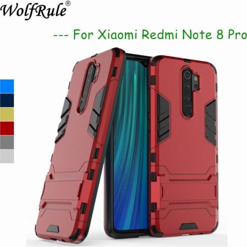 For Redmi Note 8 Pro Case Cover Silicone Plastic Kickstand Fitted Case For Xiaomi Redmi Note 8 Pro Case For Redmi Note 8 Pro Bag