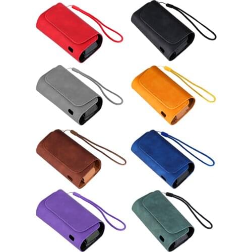 Fashion Flip Double Book Cover Case Pouch Bag Holder Cover Wallet Leather Case For IQOS 3.0 Protective Cover Hot Sale
