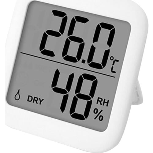Digital Thermometer Hygrometer LCD Display Indoor Humidity Baby Room High Precision Electronic Temperature Humidity Meter 2020
