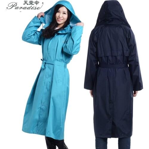 Paradise Windbreaker Raincoat Windproof Adult Mens and Womens Leisure Outdoor Comfortable Oxford Couples Dress MultiSize Cloth