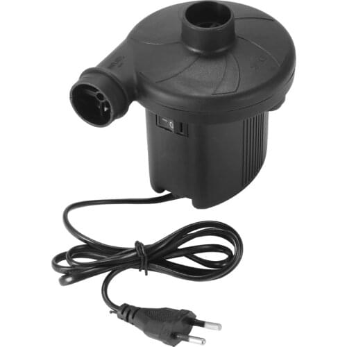 AC 220V Electric Air Pump Inflate Deflate Pump for Airbed Boat Toy Camping Toys Air Bed Compression Bag Mattress