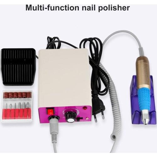 MM-25000RPM Electric Nail Drill Manicure Machine Apparatus for Manicure Pedicure Nail File Tools Drill Polish Bits Tools Kits