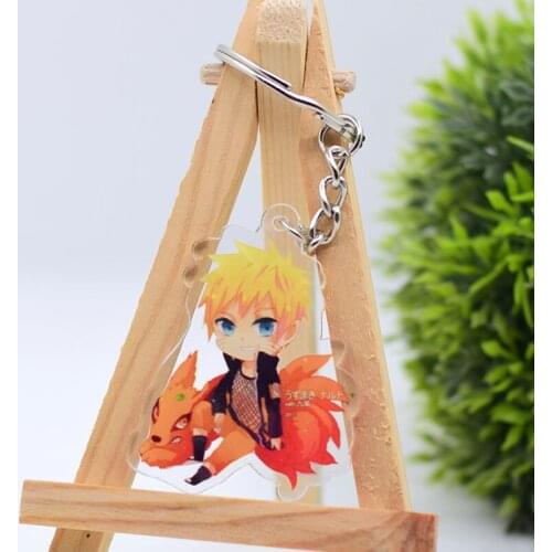 Cute Classic Anime Characters Keychain Double-side Acrylic Key Ring WL0384