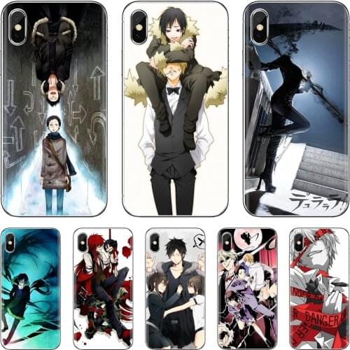 For Samsung Galaxy A10 A30 A40 A50 A60 A70 a12 a31 a41 a51 a71 a20e a21s M30 DuRaRaRa Orihara Izaya Shizuo Soft TPU Case