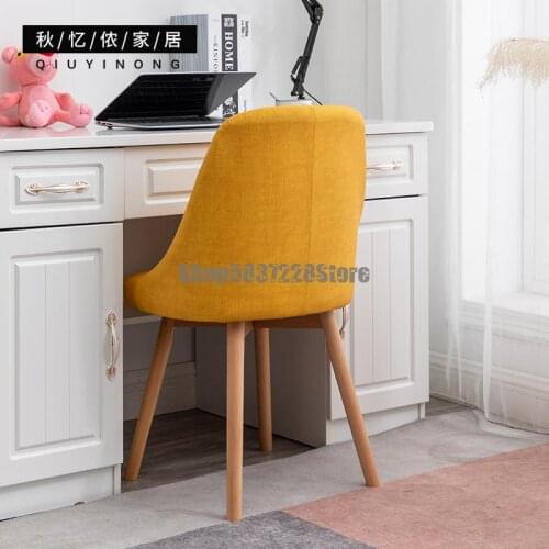 Home Office Make-up Comfortable Sedentary Computer Chair Desk Chair Girl Lovely Bedroom Student Study Writing Chair