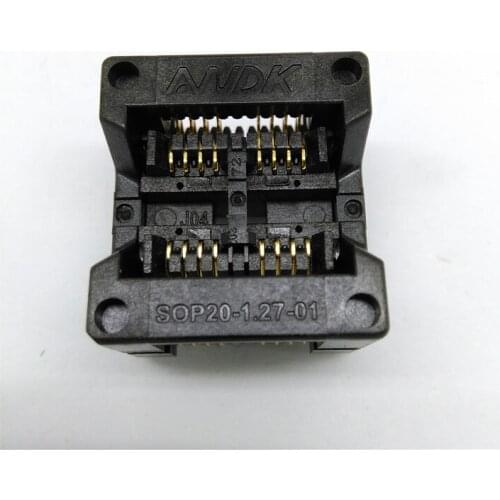 Wholesale High Quality Double SOP8 Burn in Socket IC Chip Test Socket OTS-20-1.27-01 Programmer Adapter Connector