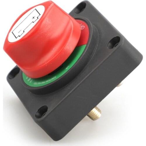 12-60V Disconnect Isolator Master Select Switch Battery Power Cut Off Kill Switch Fit for Car/Vehicle/RV/Boat/Marine YC101595