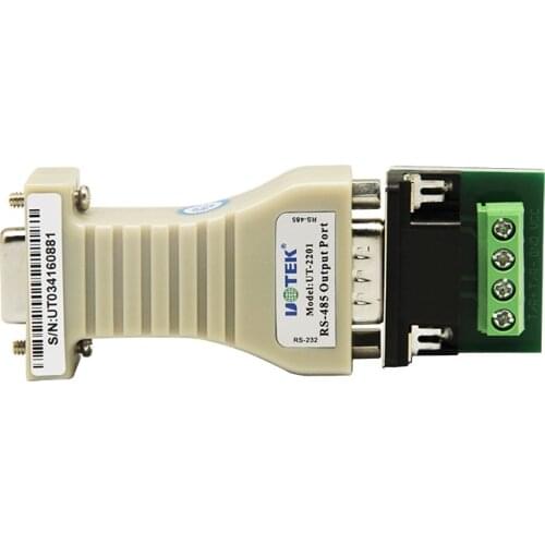 UTEK UT-2201 RS485 to RS232 to RS485 Passive Interface Converter Adapter Data Communication