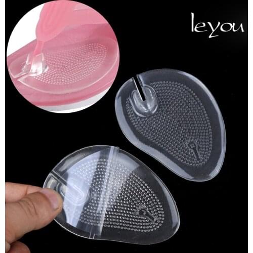 Silicone Padded Forefoot Insoles for Slippers Insoles Flip Flops Pad Gel Silicone Shoe Insole