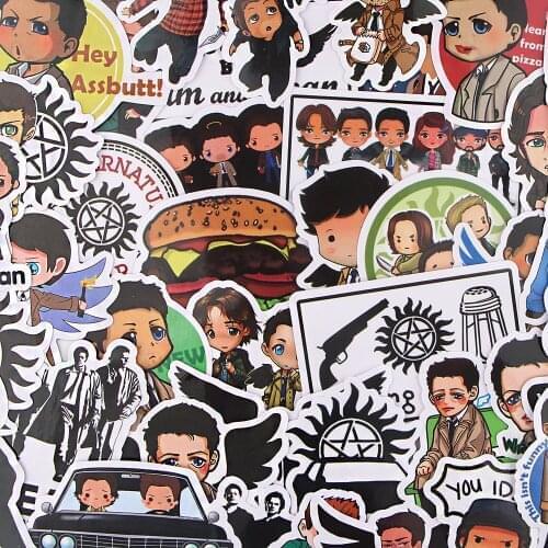 BH1053 Blinghero 39pcs/set Cartoon Waterproof Cartoon Stickers Skateboard Suitcase Luggage Laptop Phone Stickers