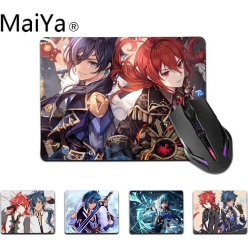 Maiya Top Quality Genshin Impact Kaeya Alberch Laptop Gaming Mice Mousepad Top Selling Wholesale Gaming Pad mouse