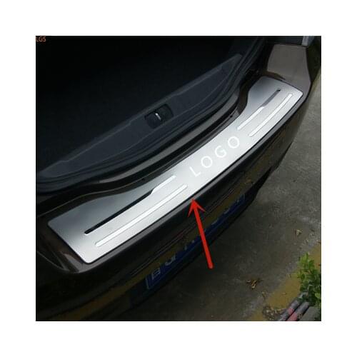 For Peugeot 508 2011-2017 High-quality stainless steel Trunk threshold Shield Scratch protection car accessories