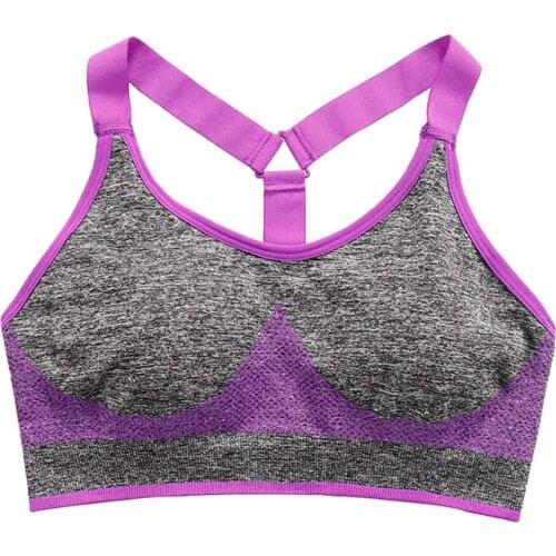 Coloriented 2020 New Workout Bra Women Triangle Wide Straps Fitness Underwear Wireless Sexy Ladies Yoga Wire Free Top Wear