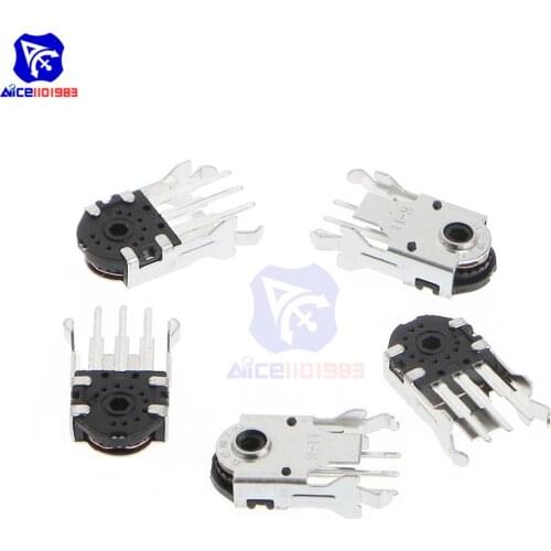 5 PCS 11mm Mouse Encoder Scroll Wheel Repair Part Switch