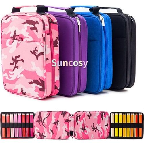 Cute Cat Empty School Pencil Case 150 Slots Large Capacity Pencil case for Girls Boys Pen Bag ,Stationery Pouch,School supplies