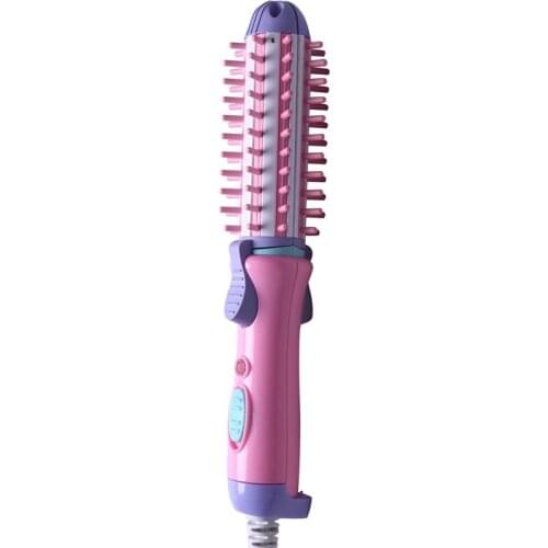 Electric Hair Styler Curler Curling Irons Dryers Travel Hair Straightener Ceramic Ionic Hair Curler Hot Brush Eu Plug