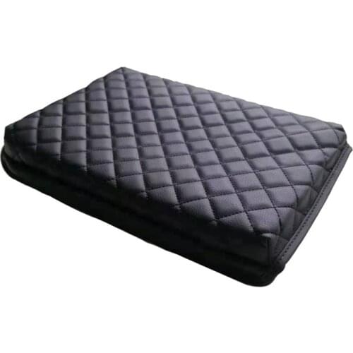 Auto Center Console Armrest Cushion Leather Cover Armrest Cover Protector ​for Ford F150 2009-2014