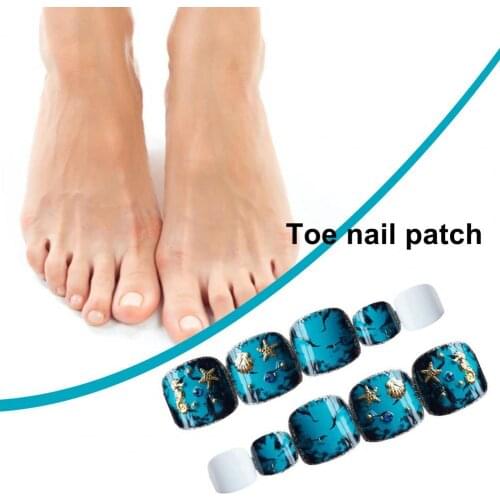 Fadeless ABS False Extension Toenails Tips for DIY Nail Patch Fadeless ABS False Extension Toenails Tips for DIY