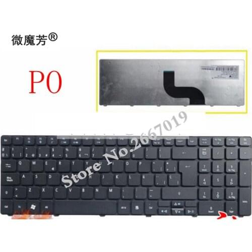 Portuguese keyboard For Acer Aspire 7741 7741G 7741Z 7745G 8942 8942G 5820 5820G 5820T 5820TZ 5820TG 5820TZG 7745Z Laptop PO