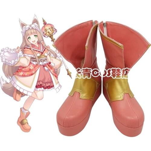 Princess Connect Re:Dive Guild Vigilance Committee Caon Beast Maho Himemiya Astrum Version Game Cosplay Shoes Boots C006