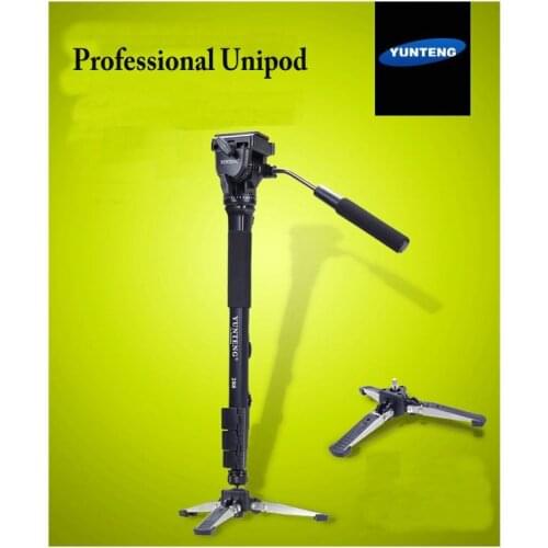Professional 288 Monopod tripod + Fluid Pan Head + Unipod Holder For SLR Cameras DV Nikon Canon Sony Fuji