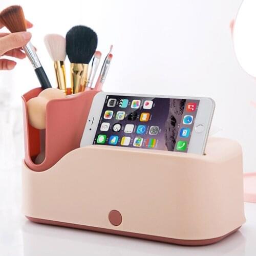 Japanese-style simple indoor desktop storage tissue box cosmetics sundries storage organizer napkin sorting paper