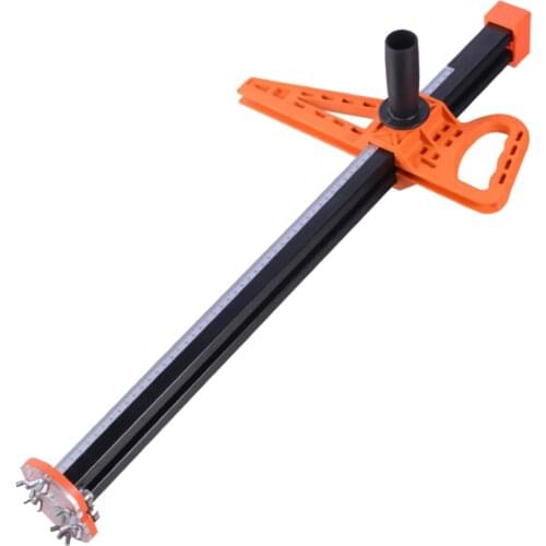 Gypsum Board Cutter Manual Precision Cutting Tool Portable for Drywall Hand Push with Double Hnadle and 4 Bearings 20-600mm