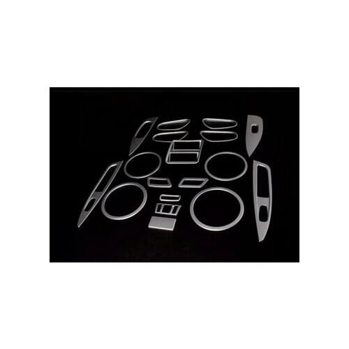 HIGH QUALITY!! Chrome Interior storage box handle decoration trim for Nissan Qashqai 2015 2016 2017 18pcs