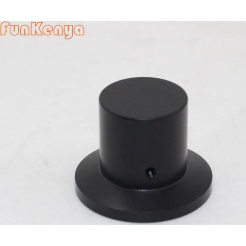 1 Piece Diameter 30mm Hight 28mm Straw Hat Knob Power Amplifier Knob All Aluminum DIY Kits