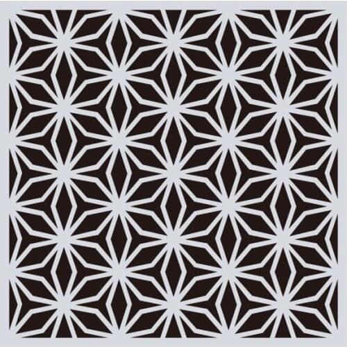 15*15 Geometry Layering Stencils for Diy scrapbook/photo album Decorative Embossing spray painting tool graffiti hand home decor