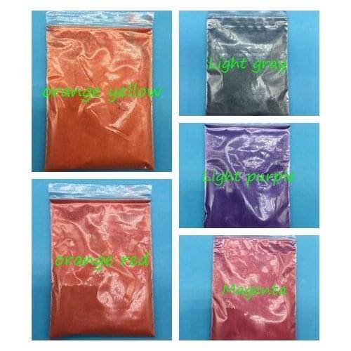 Glitter Powder Pigment Coating Powder 50g mix 5 packs for Painting Nail Decorations Automotive Arts Crafts Mica Powder Pigment