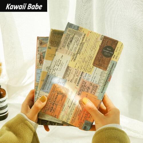 Notebooks Journals Notepad Stationery Diary Book Portable Creative Retro Exquisite Unique Appearance Design Office Work