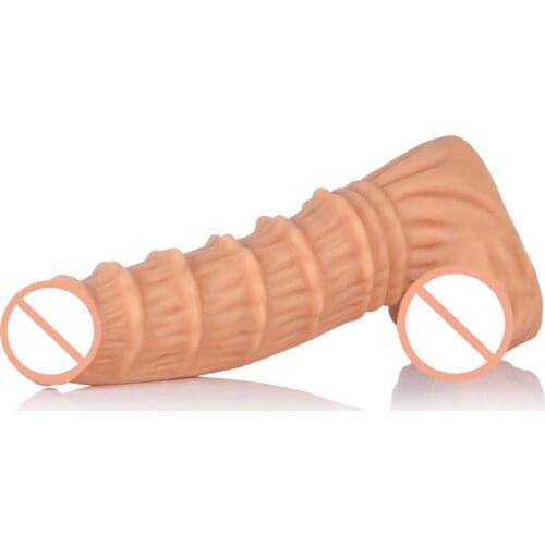 Huge Big Dick For Man Woman Lesbian Sex Product massage sexshop Glans Dildo Anal Plug Realistic Cock Skin Feeling Silicone Penis