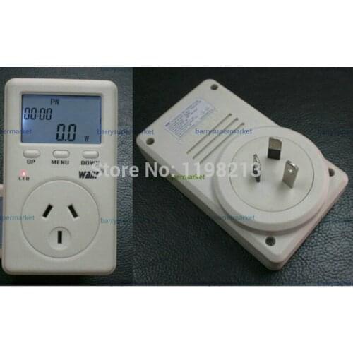 Digital Electricity Energy Meter Tester Monitor indicator Voltag Power Balance Energy saver Meter WF-D02A AU plug Australia