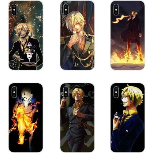 For Xiaomi Mi4 Mi5 Mi5S Mi6 Mi A1 A2 A3 5X 6X 8 CC 9 T Lite SE Pro Anime One Piece Vinsmoke Sanji Accessories Phone Cases Covers