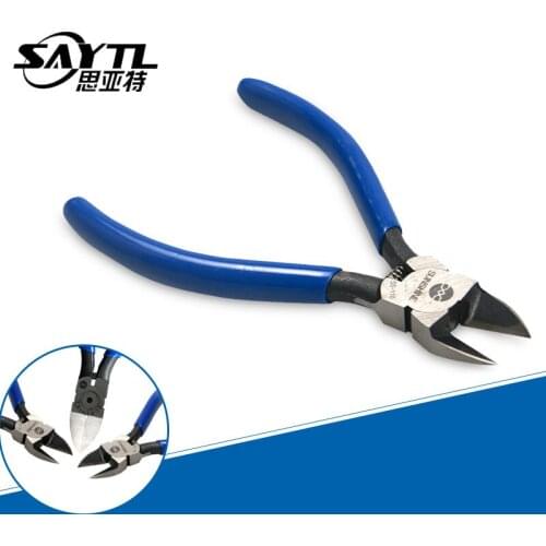 SAYTL Plastic Pliers Nippers Jewelry Electrical Wire Cable Cutters Cutting Side Snips Electrictrician tool Diagonal Pliers