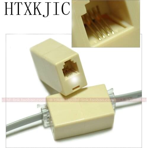 10 pieces RJ11 Relay connector modular 6-pole 4 core