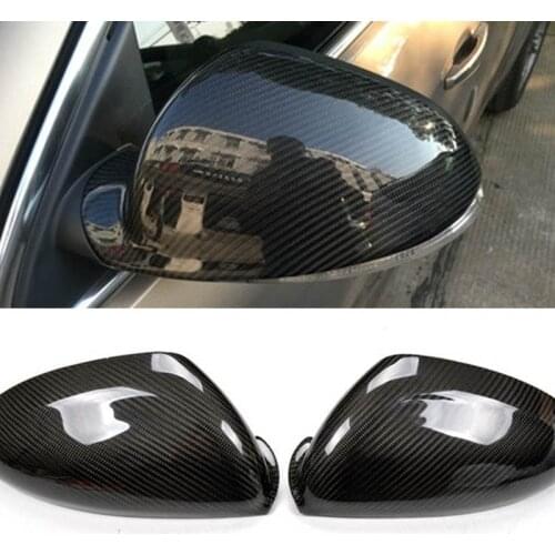 New Carbon Fiber Car Side Door View Mirrors Replacment Cover For Buick Regal 2009-2015