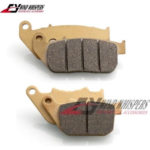 Front Rear Brake Pads For Harley XL 883 1200 L Low 2004-2013 XL883N XL883 C Iron Sportster Custom 883C Nightster XL1200 Seventy