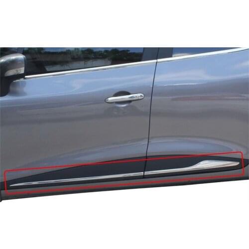 Renault Clio IV For 2013 Model and Over Stainless Steel Door Lath Sport Tourer