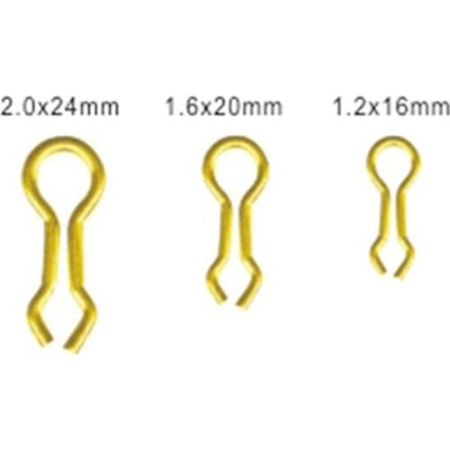 20pcs/lot Plumbs Fishing Snaps Fishing Lead Moulding Swivel Brass Wire Sinker Eyelets Snaps Fishing tackle Connector Accessories