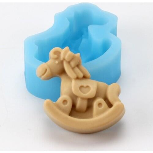 Trojan Shape Silicone Soap Mold for Natural Handmade Craft Resin Mould