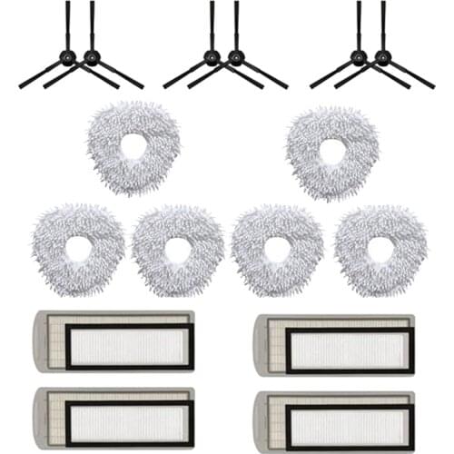 Replacement Mop Cloth Side Brushes HEPA Filter for NARWAL J1 Robot Vacuum Cleaner Sweeper Cleaning Accessories