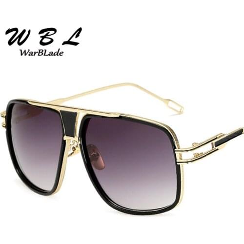 WarBLade New Style 2019 Square Sunglasses Men Brand Designer High Quality Sun Glasses Driving Sunglass Male